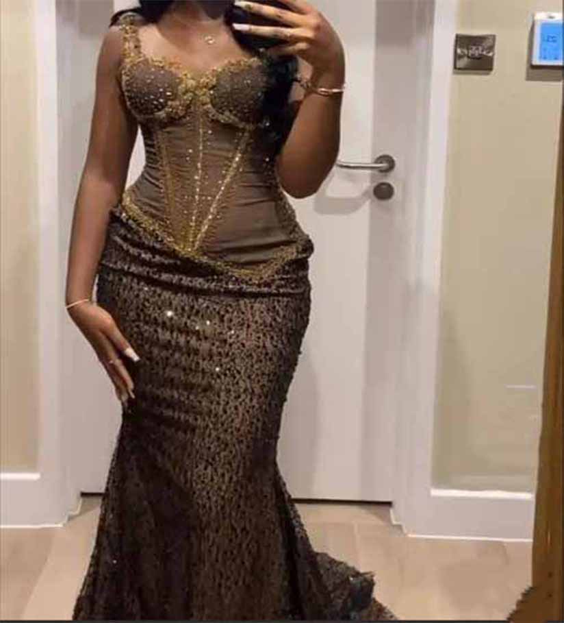 African prom dress